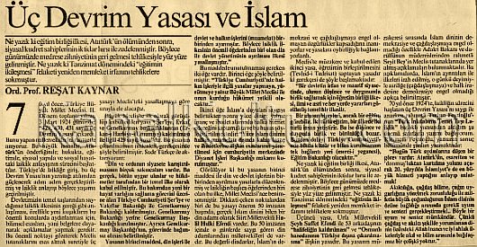 Cumhuriyet, 3 mart 1994