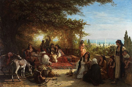 aloaes-schonn-istanbulda-eglenen-osmanli-sarayli-kadinlar-1871