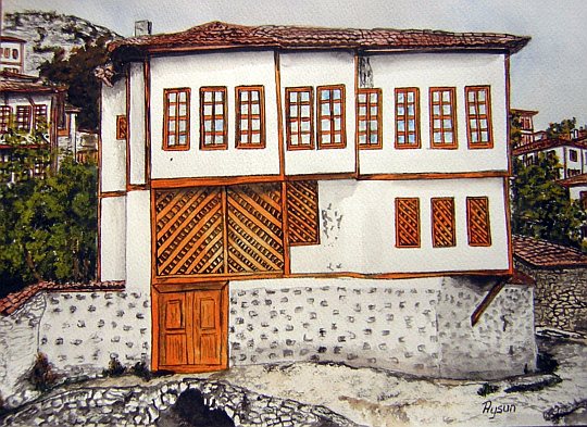 Aysun Aksoy - 'Geleneksel Anadolu Evleri - 2' / 28 kasım - 22 aralık 2011; Cerrahpaşa Tıp Fakültesi Tıp Tarihi Müzesi