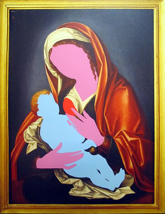 Gazi Sansoy, no: 11, tuval üzerine karışık teknik, 143 x 110 cm., 2011