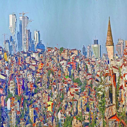 Murat Germen - 'muta-morfoz no. 25 - İstanbul', detay