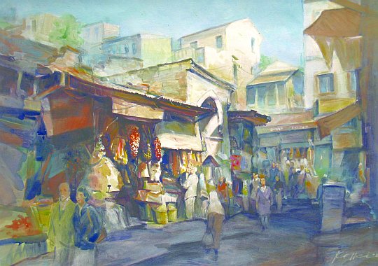 Osman Kehri Suluboya Resim Sergisi / 15 ekim - 26 kasım 2011; Tolga Eti SanatEvi