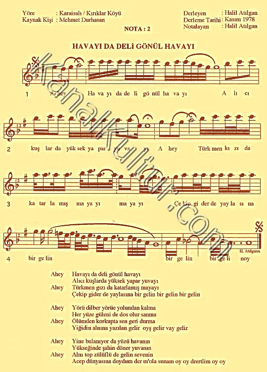 havayi-da-deli-gonul-havayi-nota-halil-atilgan-karaisali-ceceli-turkuleri