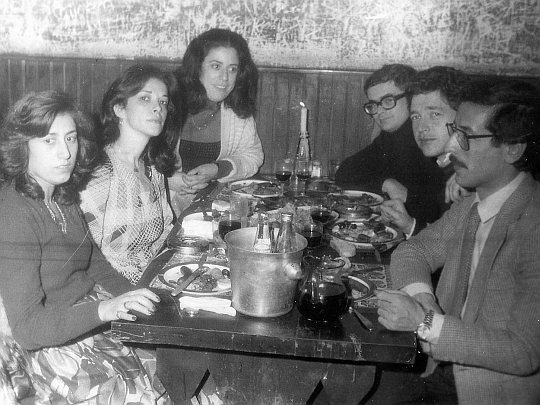 © Roz Kohen - 1975-80 yılları arasında çalıştığım inşaat şirketinde iş arkadaşlarıyla...